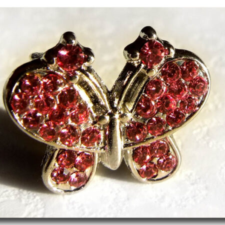 Schmuck für das Halsband``BUTTERFLY``rosa