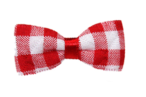 Schleife für besondere Anlässe Malteser,Shitzu RED-WHITE