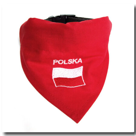 Hundehalstuch POLSKA / POLEN