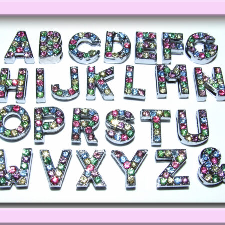Strass Buchstaben-BUNT