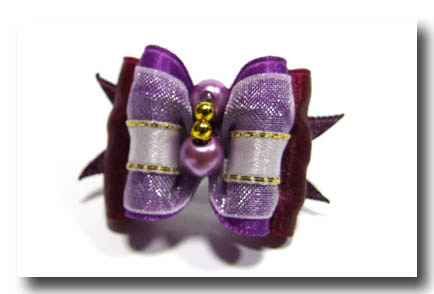 Schleife ELEGANCE PURPLE GOLD