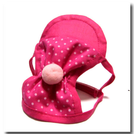 CAPPY - BOMMEL MÜTZE  * PINK DOTS * bis XL für Hunde