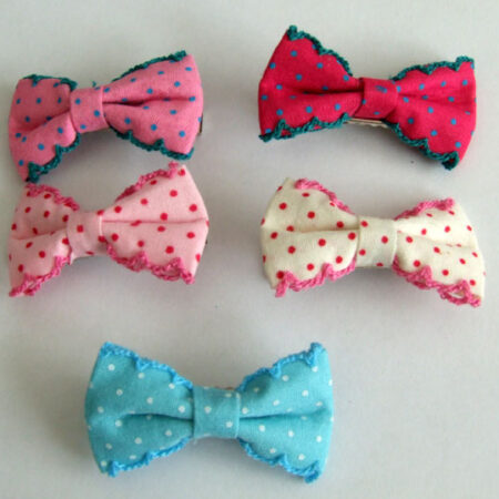 Spange auf Klip RETRO DOTS