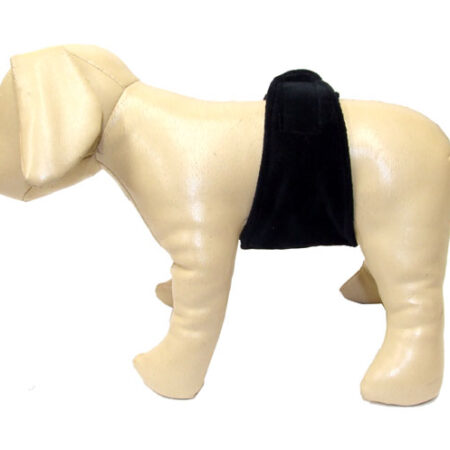 Rüden Inkontinenz-Band für den Hund *BLACK*