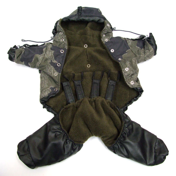 EINZELSTÜCK Gr.2 Hunde Winteranzug und Jacke 2 in 1 * SNOW CRAWLER *