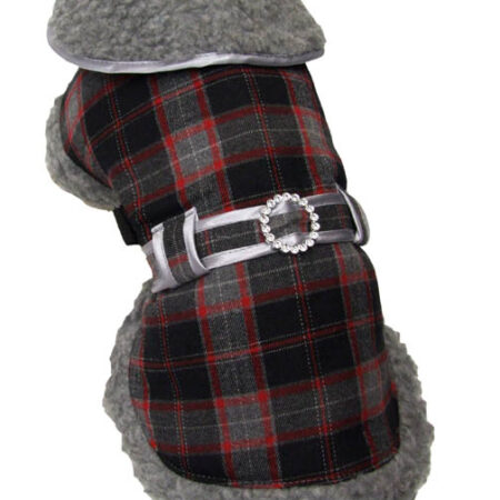 Hundemantel DOG GREY GLAMOUR