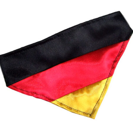 Hunde Halstuch FLAGGE DEUTSCHLAND Ohne Halsband