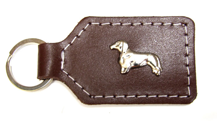 Der Schlüsselanhänger " Dackel-Braun"