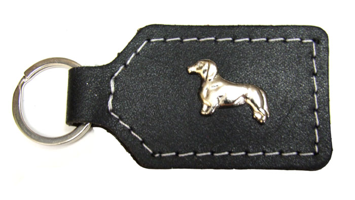 Der Schlüsselanhänger " Dackel-Schwarz"