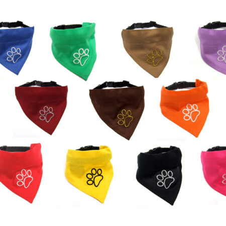 Halstuch/Halsband 2 in 1 für Hunde TATZE Gr.3