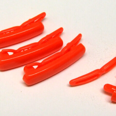 Plastik-Spangen Set  * ORANGE *