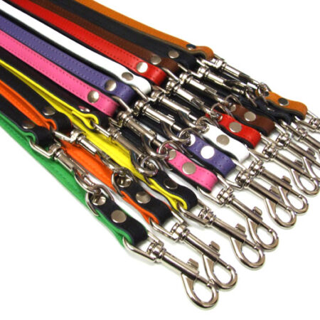 Lederleine "Super 16" ca 200 cm lang,3-fach verstellbar