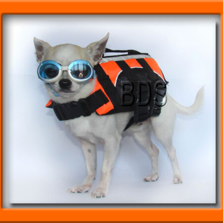 Schwimmweste für den Hund ORANGE