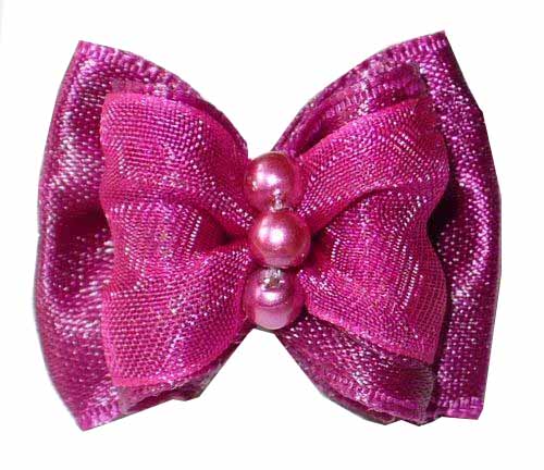 Schleife Exclusive DARK PINK PEARL