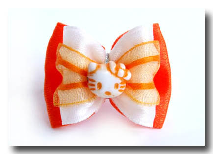 Schleife ``KITTY ORANGE``