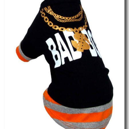 Hunde-T-Shirt  * BAD BOY * BLACK