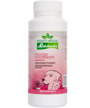 Baldecchi® Absorbierendes Puder für Hundefell 90 g