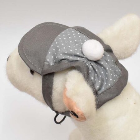 CAPPY - BOMMEL MÜTZE  *GREY DOTS * bis XL für Hunde