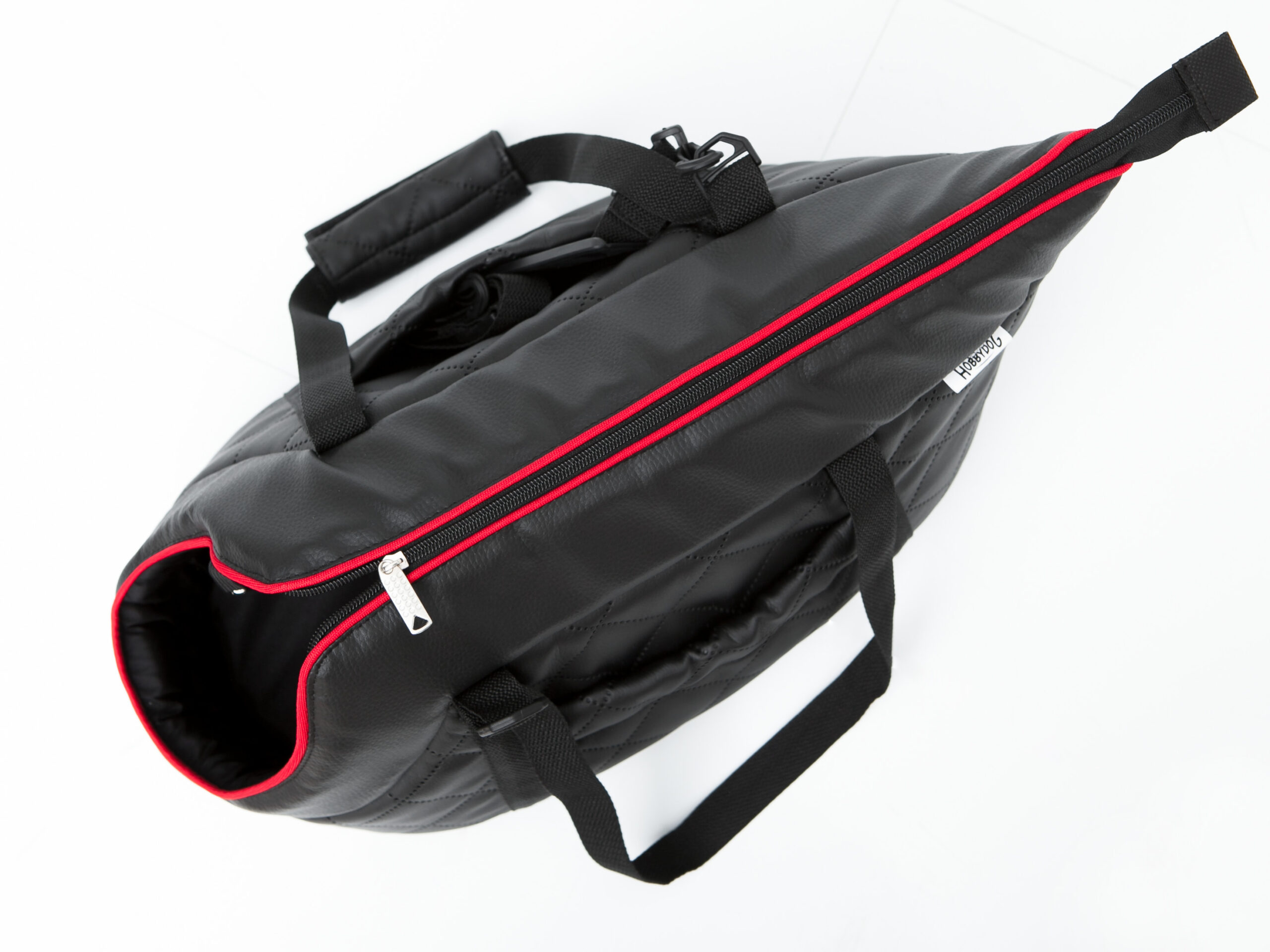 De LUXE Hundetragetasche BLACK-BLACK Gr.1 WELPEN