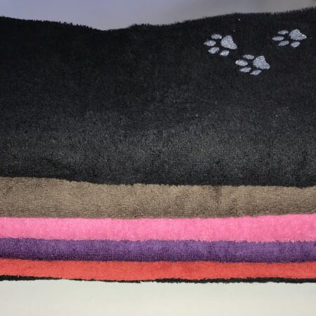 Doppelseitiges Badetuch für Hunde TATZE