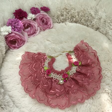 Festlicher Kragen PINK BEAUTY