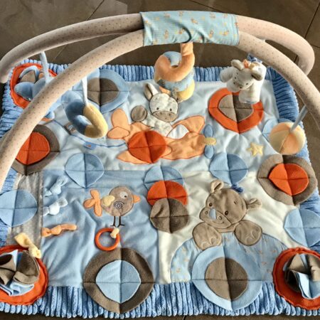 Flugzeug Tiere Schnüffelteppich mit Bögen für Hunde,Katzen,Welpen