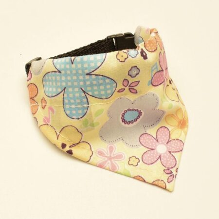 Halstuch/Halsband 2 in  1 * FLOWER *bis Gr.5