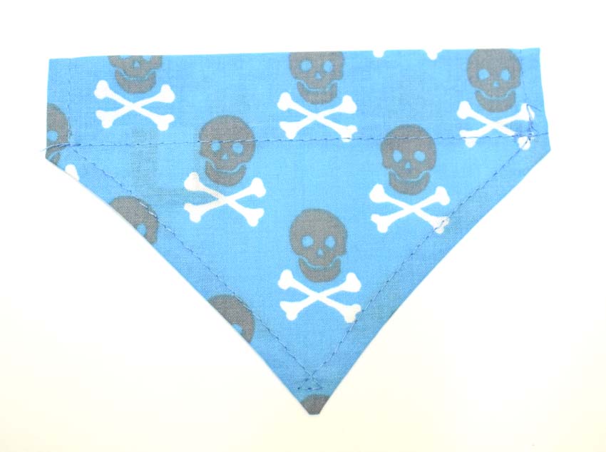 Halstuch/Halsband 2 in 1 SKULLY BLUE bis Gr.5