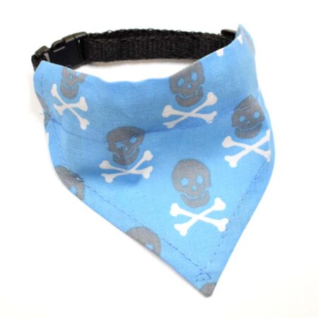 Halstuch/Halsband 2 in 1 SKULLY BLUE bis Gr.5