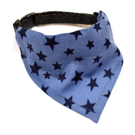 Halstuch/Halsband 2 in 1 STAR BLUE bis Gr.5