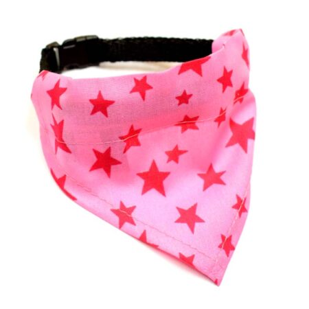 Halstuch/Halsband 2 in 1 STAR PINK bis Gr.5