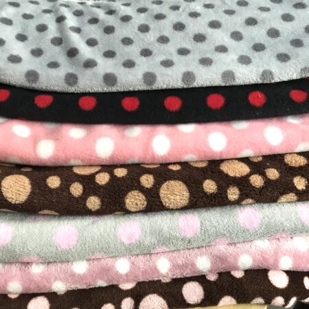 Hunde-Decke Kuscheldecke DOTS