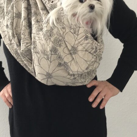 Hunde Tragetuch NATUR