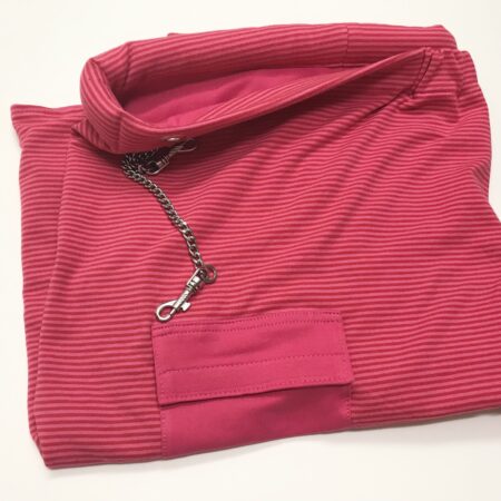 Hunde Tragetuch Streifen Red-Pink