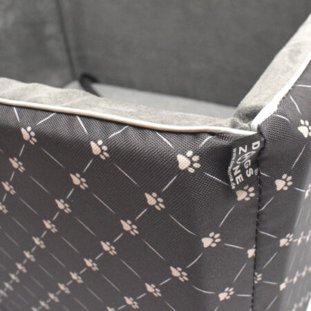 Hundeautositz Autokörbchen SIMPLE DRIVER GRAPHIT PAW EINZELSTÜCK