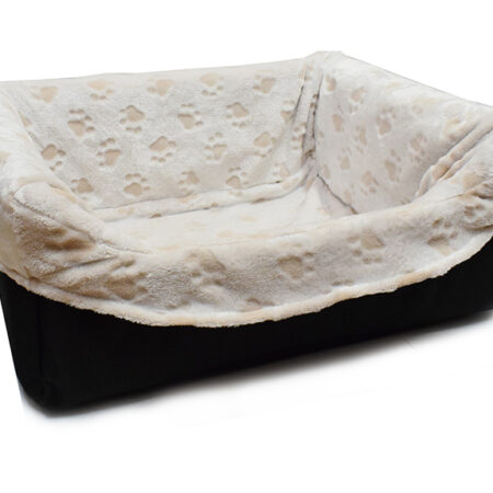 Hundeautositz DOGSZONE TATZE BEIGE RESTPOSTEN