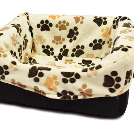 Hundeautositz DOGSZONE CREME PAW EINZELSTÜCK