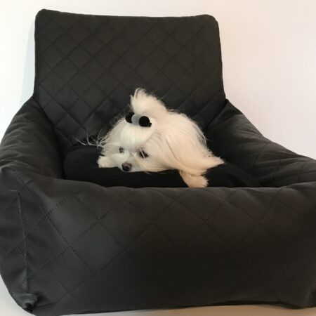 Hundeautositz /Reisebett FIRST CLASS BLACK