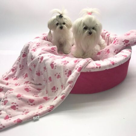 Hundebett,Kuschelnest DREAMLAND PINK