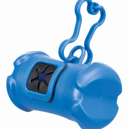 Hundekotbeutel-Spender, Kunststoff BLAU