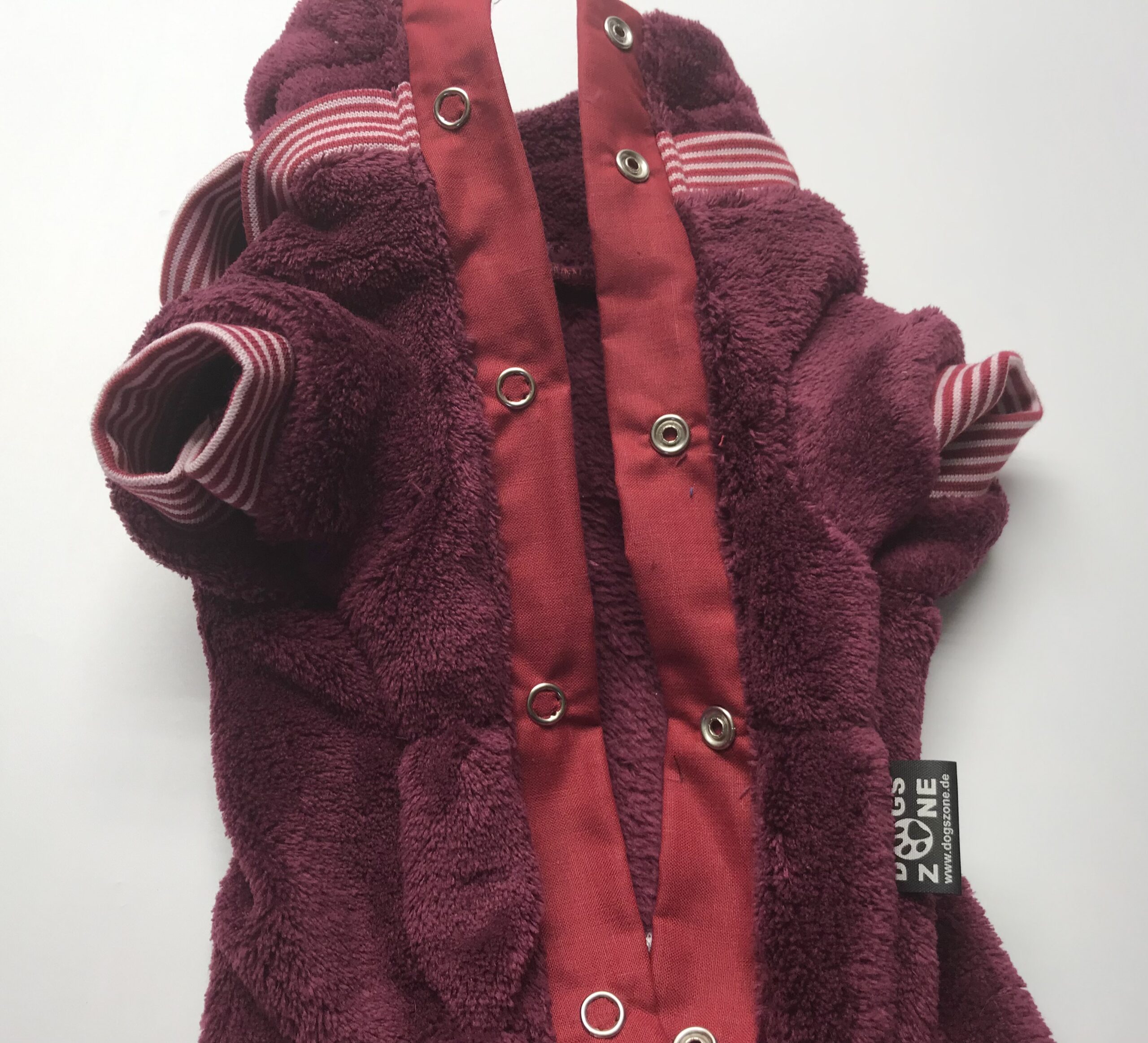 Hundepullover für Weibchen BONE Weinrot