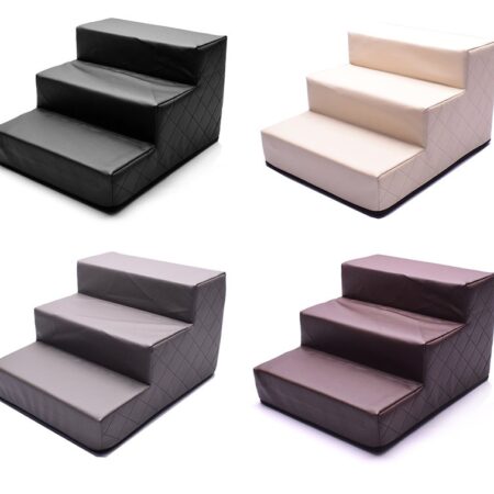 Hundetreppe KUNSTLEDER CLASSIC Gr.S/3-30 cm hoch