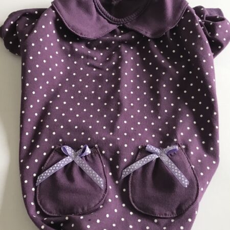 Jogger  für Hunde DogsZone PFLAUME DOTS