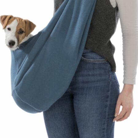 Junior Fronttasche WELPEN BLAU