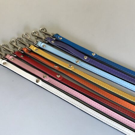 Lederleine GLAMOUR für Personalisierung ,Hundename