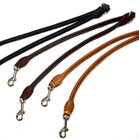 Lederleine Koppelleine 8 mm Durchmesser