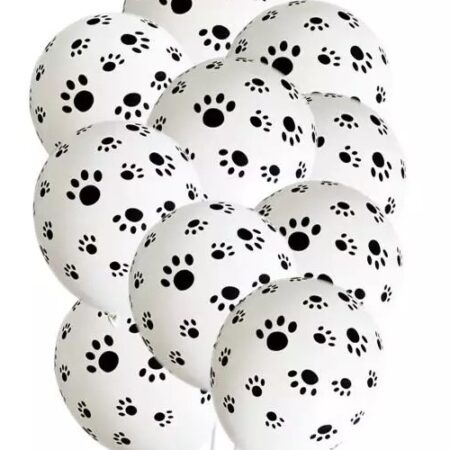 Luftballon PAW WHITE