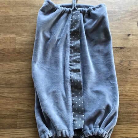 OP Body Hunde Body /Nicki EINZELSTÜCK Gr.2 HellGrau
