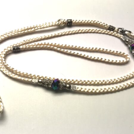 PEARL CREME 4 Vorführleine,Ausstellungsleine 5mm