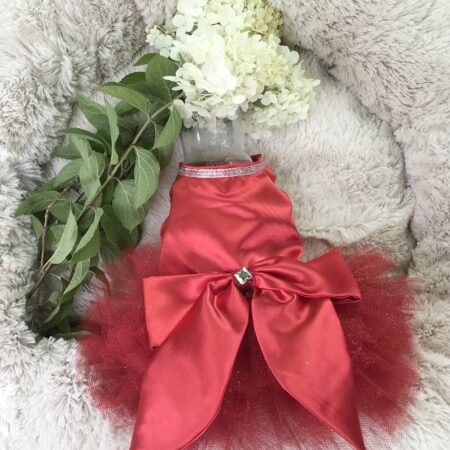 PartyKleid ,Hochzeitkleid Brautkleid ROT BEAUTY DOG